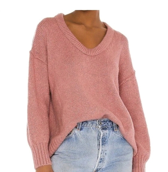 Free People Oversize Sweater. Size Small - Picture 2 of 5